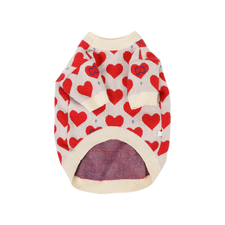 Schnauzer Small Dog Cat Knitted Sweater - Perfect for Your Furry Companion!