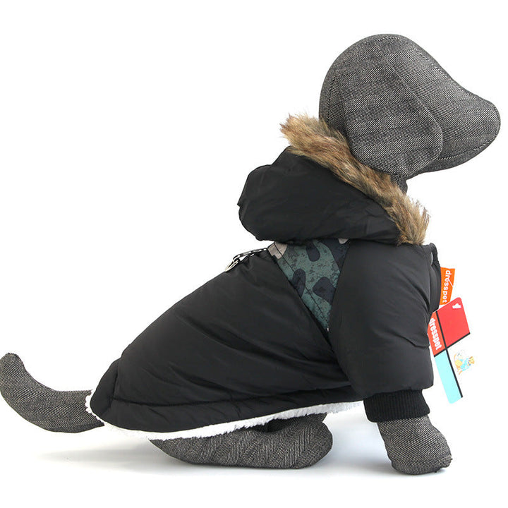 Why Your Pet Deserves the Best with Our Pet Warm Coat and Traction Rope Clothes