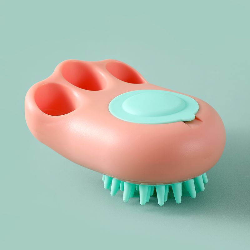 Pet Bath and Massage Brush Claw Comb for Cats and Dogs