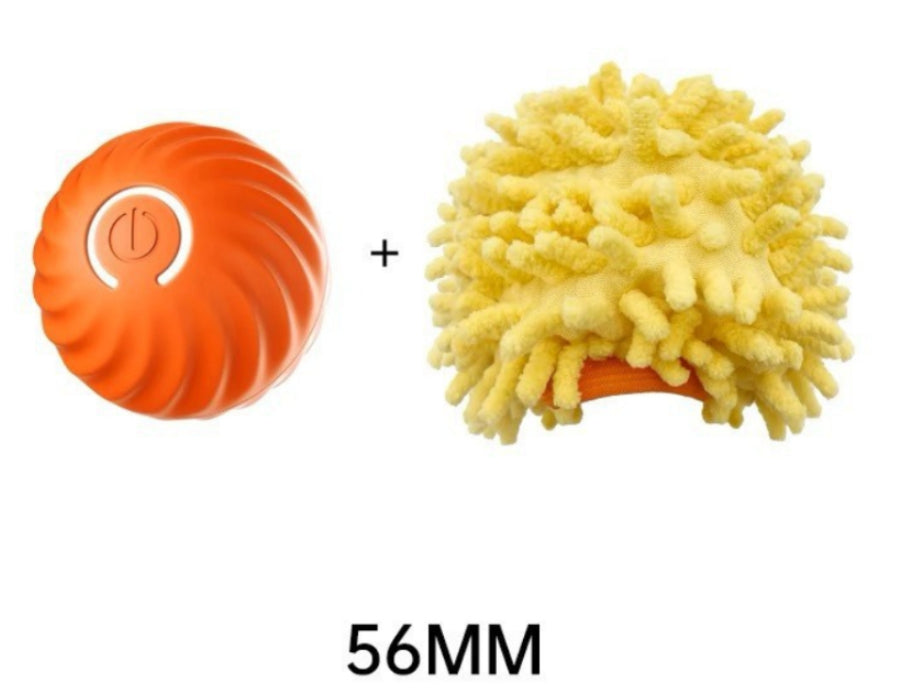 Rubber Pet Ball Toy Bite Resistant Chew Training Accessory