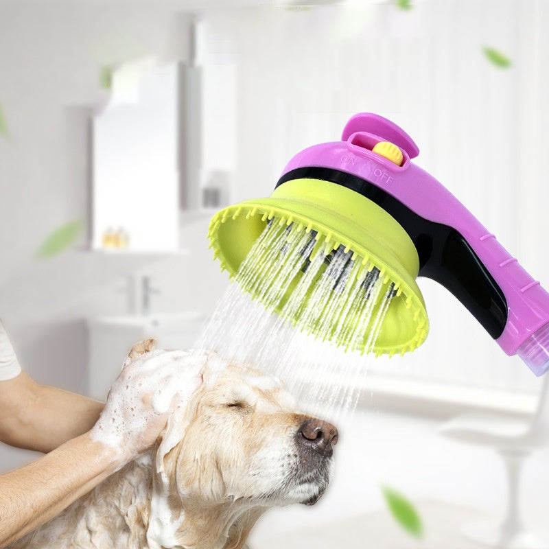Pet Shower Kit with Brush and Massage Head for Cats and Dogs
