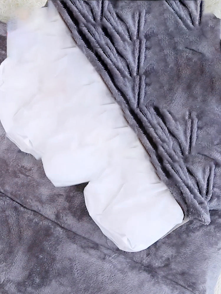 Long Warm Plush Dog Bed Quilted Base 4 sizes
