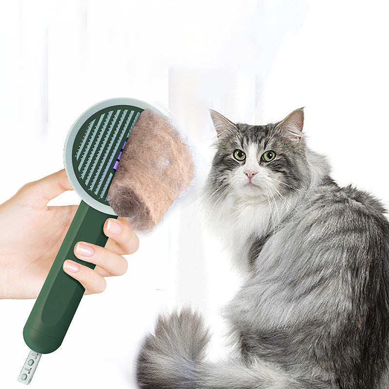 Hoopet 2-in-1 Pet Grooming Comb and Hair Detector with UVC Moss Lamp for Cats and Dogs