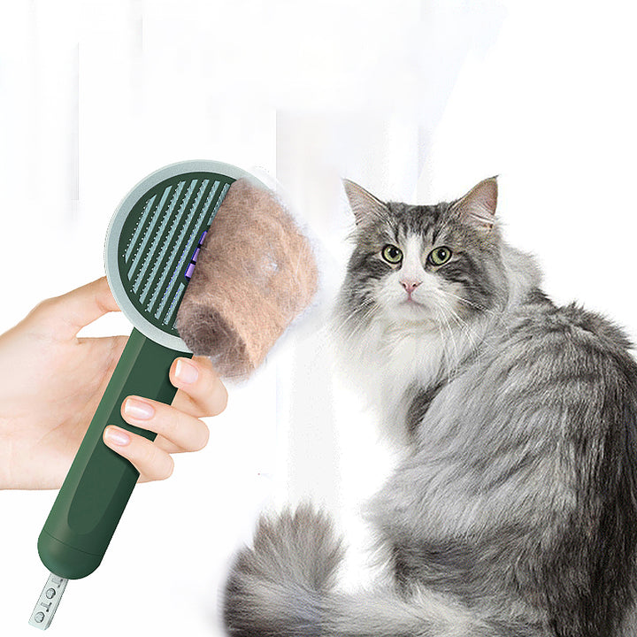 Hoopet 2-in-1 Pet Grooming Comb and Hair Detector with UVC Moss Lamp for Cats and Dogs
