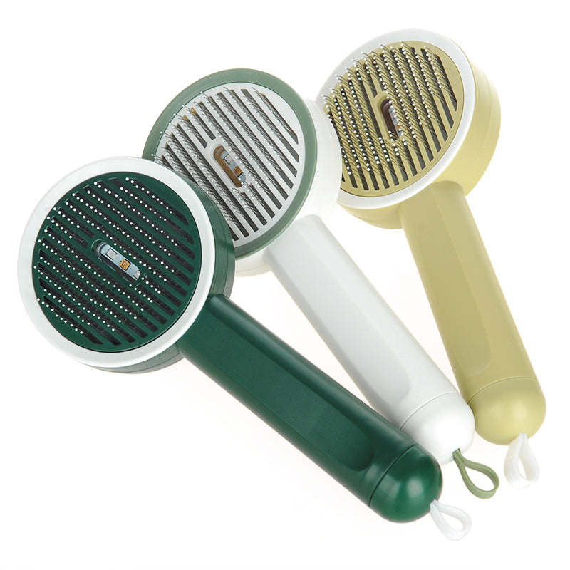 Hoopet 2-in-1 Pet Grooming Comb and Hair Detector with UVC Moss Lamp for Cats and Dogs