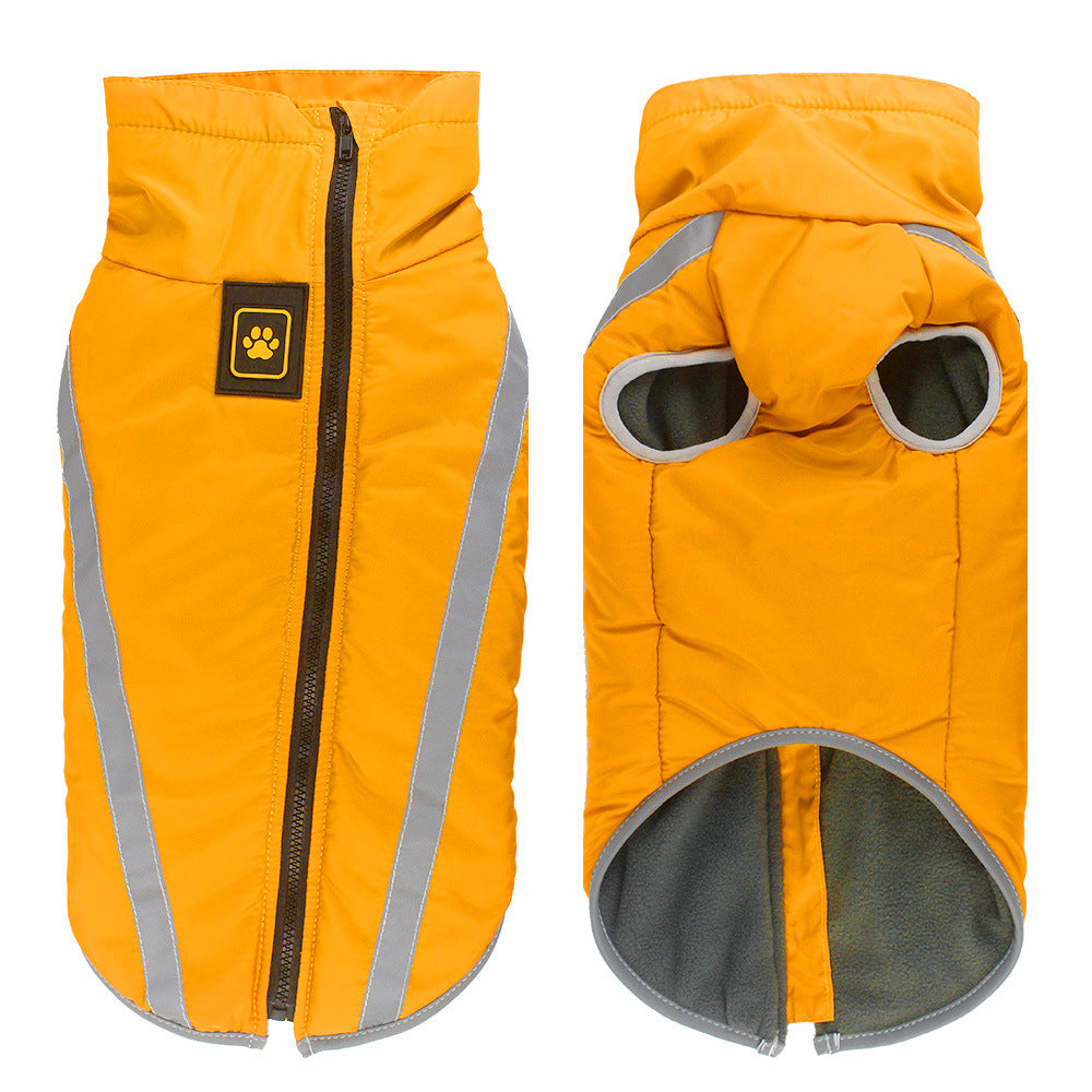 Pet Double-Layer Jacket Emotional Comfort Cotton Polyester Clothes