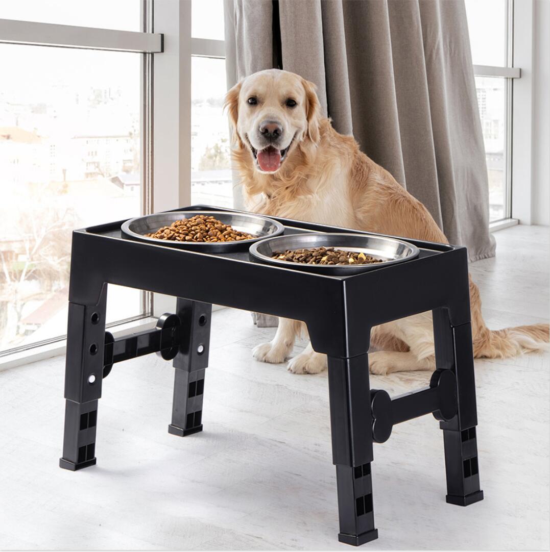 Elevated Pet Feeding Bowl Neck Protection Anti-Tumble for Medium and Large Dogs