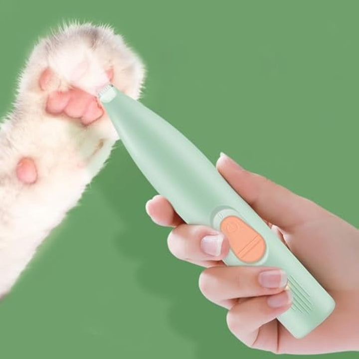 Rechargeable Pet Paw Trimmer Ergonomic Grooming Tool for Dogs and Cats