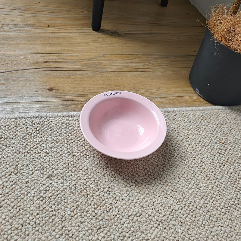Anti-Tumble Raised Pet Double Bowl Ceramic Food and Water Holder
