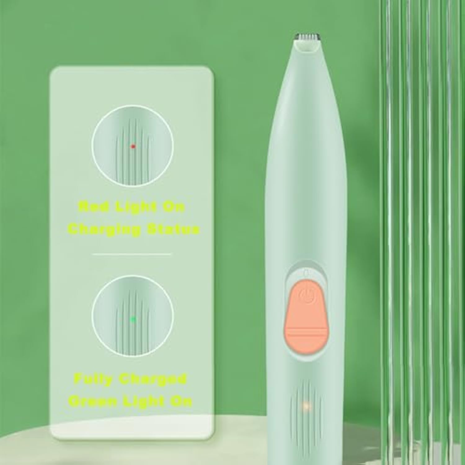 Rechargeable Pet Paw Trimmer Ergonomic Grooming Tool for Dogs and Cats