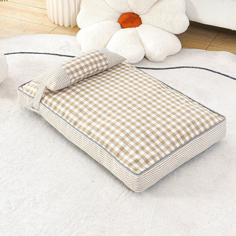 Warm Pet Nest Cushion Removable Washable Thick Soft Sleeping Mat