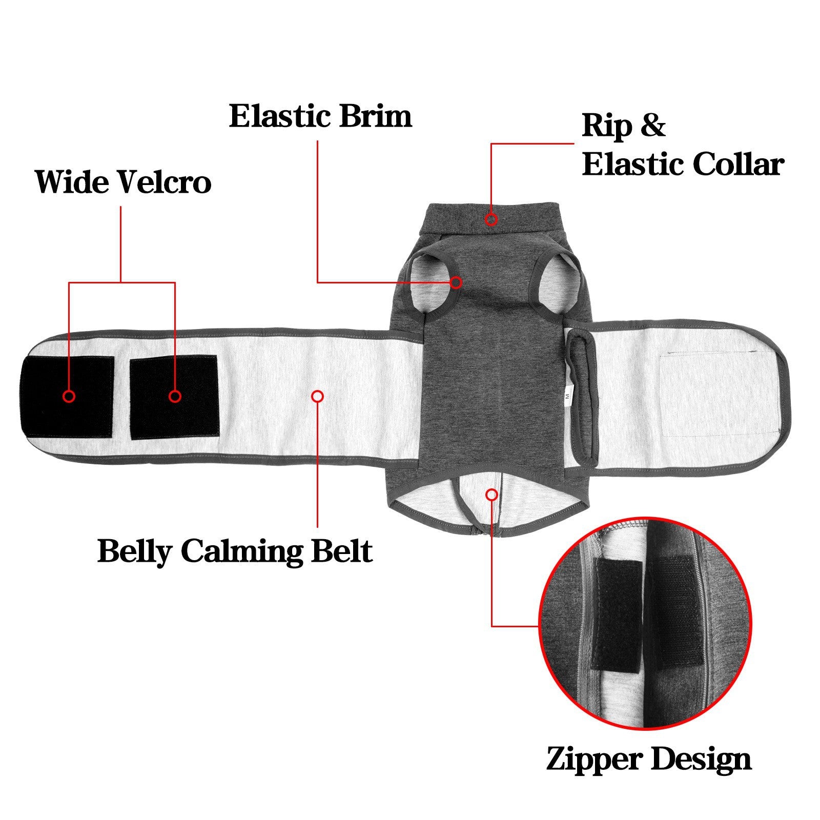 Pet Double-Layer Jacket Emotional Comfort Cotton Polyester Clothes