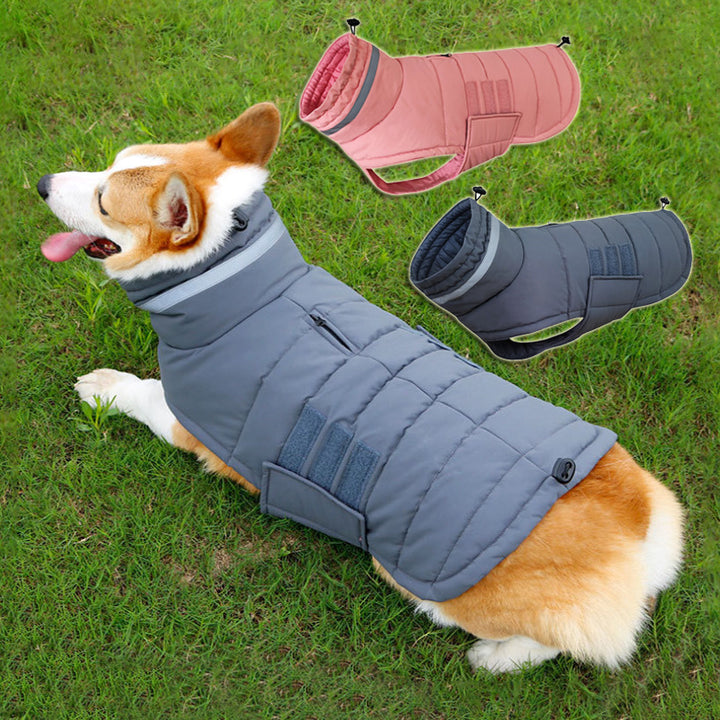 New Winter Waterproof Pet Coat Warm Thick Vest for Medium and Large Dogs