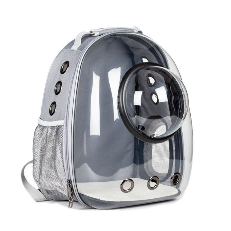 Transparent Pet Backpack Large Capacity Breathable Skylight Carrier for Cats