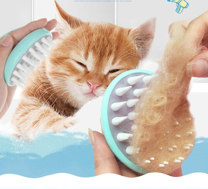 Massage Bath Brush for Pets Grooming and Washing Dogs and Puppies