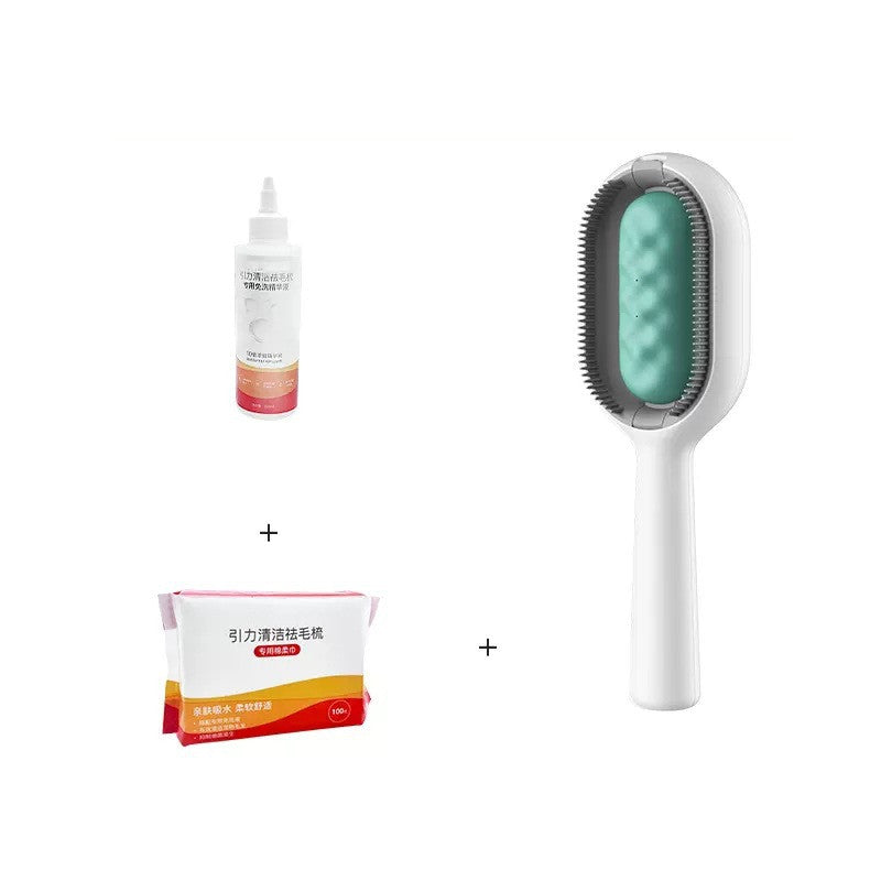 Pet Dematting Grooming Brush for Dogs and Cats Removes Loose and Sticky Hair