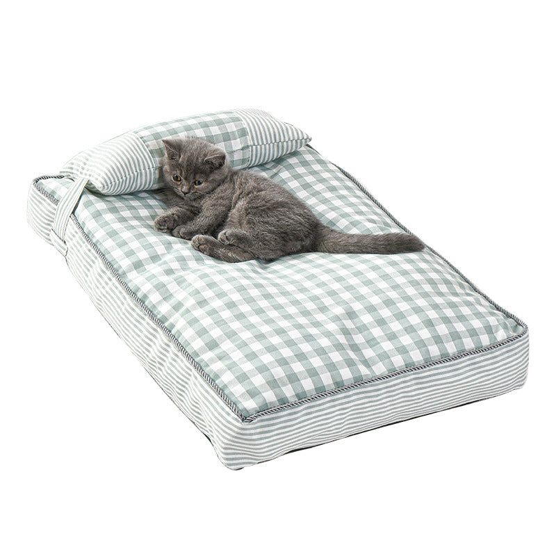 Warm Pet Nest Cushion Removable Washable Thick Soft Sleeping Mat