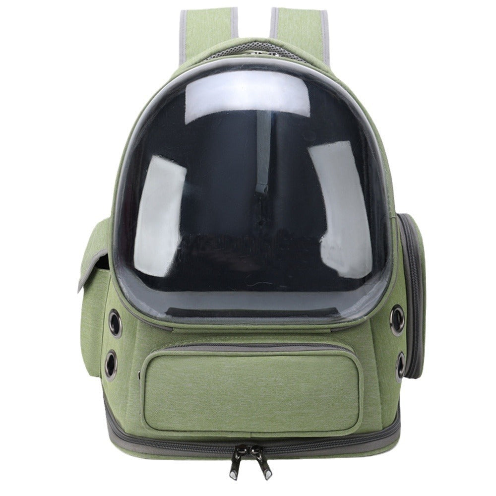Portable Transparent Pet Backpack Space Capsule Bag for Cats and Dogs