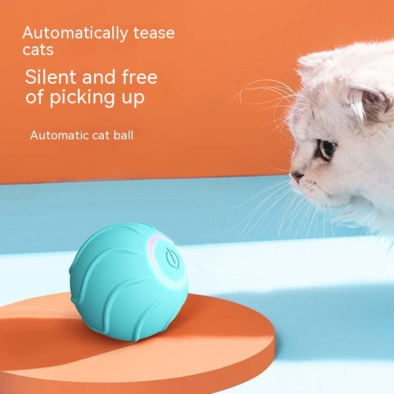 Smart Pet Rolling Ball Interactive Automatic USB Bouncing Toy
