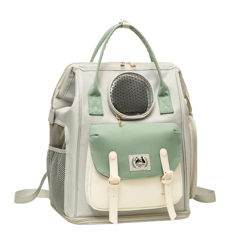 Large Capacity Breathable Portable Pet Backpack for Cats