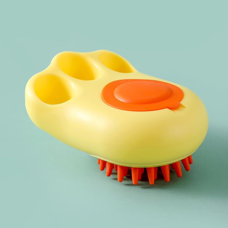 Pet Bath and Massage Brush Claw Comb for Cats and Dogs