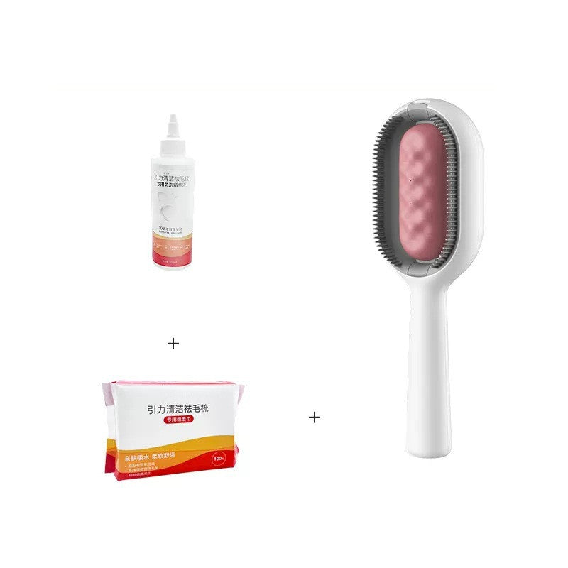 Pet Dematting Grooming Brush for Dogs and Cats Removes Loose and Sticky Hair