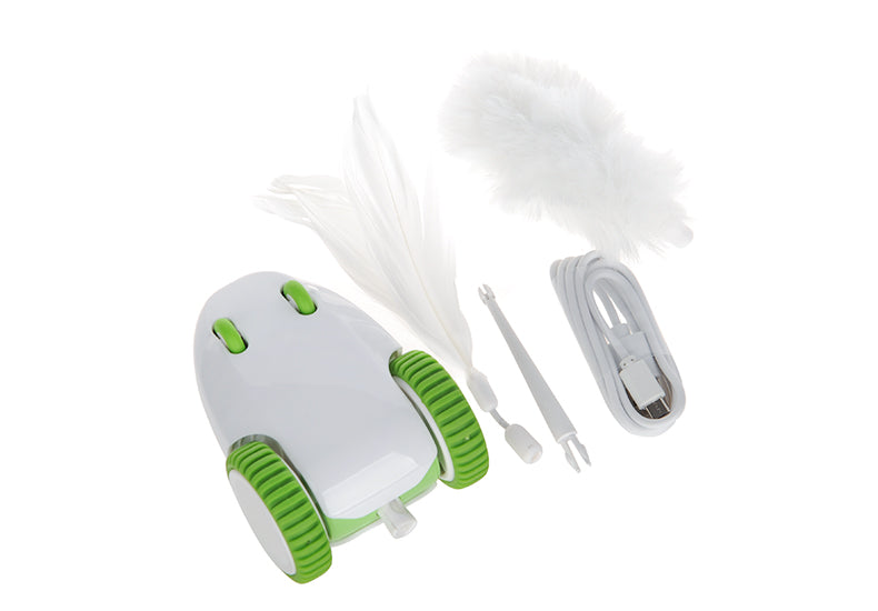 Automatic Pet Toy Anti Boredom Interactive Feather Stick Replacement Head