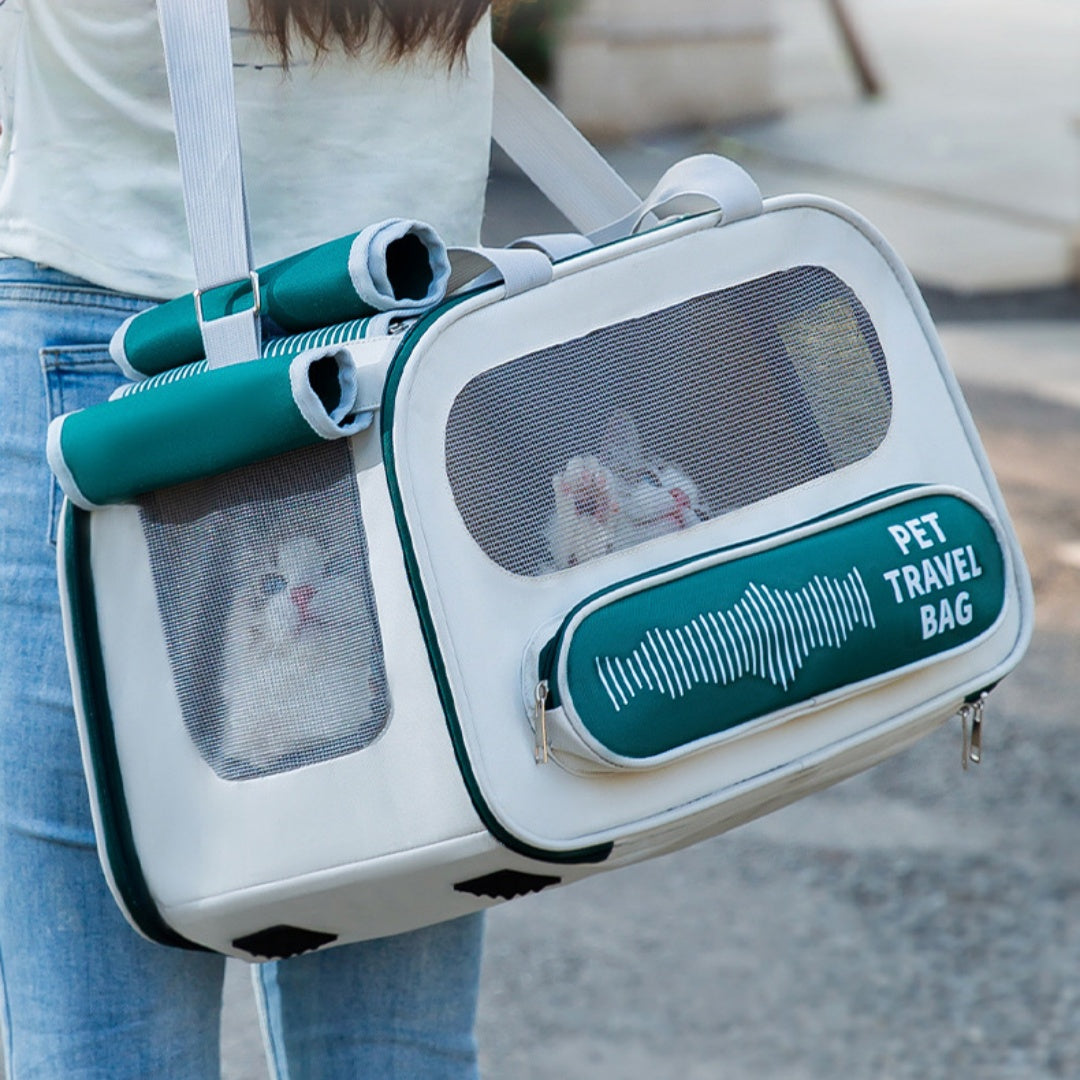 Portable Breathable Pet Backpack Large Capacity Carrier