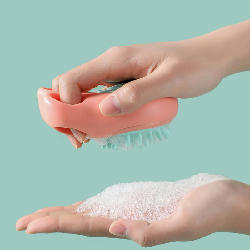 Pet Bath and Massage Brush Claw Comb for Cats and Dogs