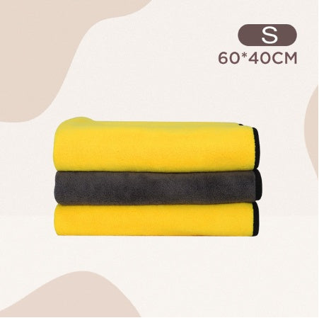 Absorbent Pet Bath Towel Quick-Drying Microfiber Towel for Dogs
