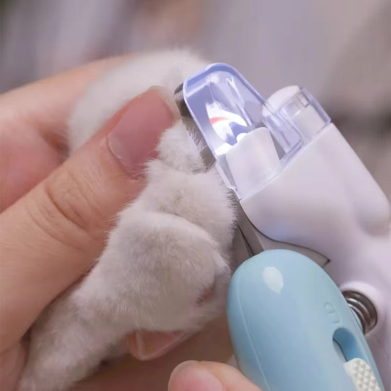 Professional Pet Nail Clippers Labor-Saving Paw Trimmer for Dogs and Cats