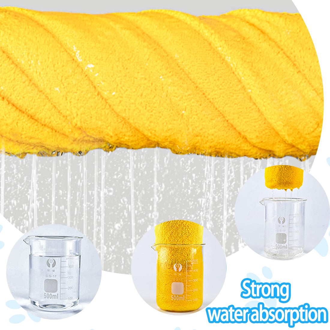 Super Absorbent Quick-Drying Microfiber Pet Towel Soft Bath Robe for Dogs and Cats