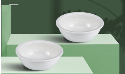 Ceramic Pet Food Bowl Ergonomic Design Cervical Spine Protection