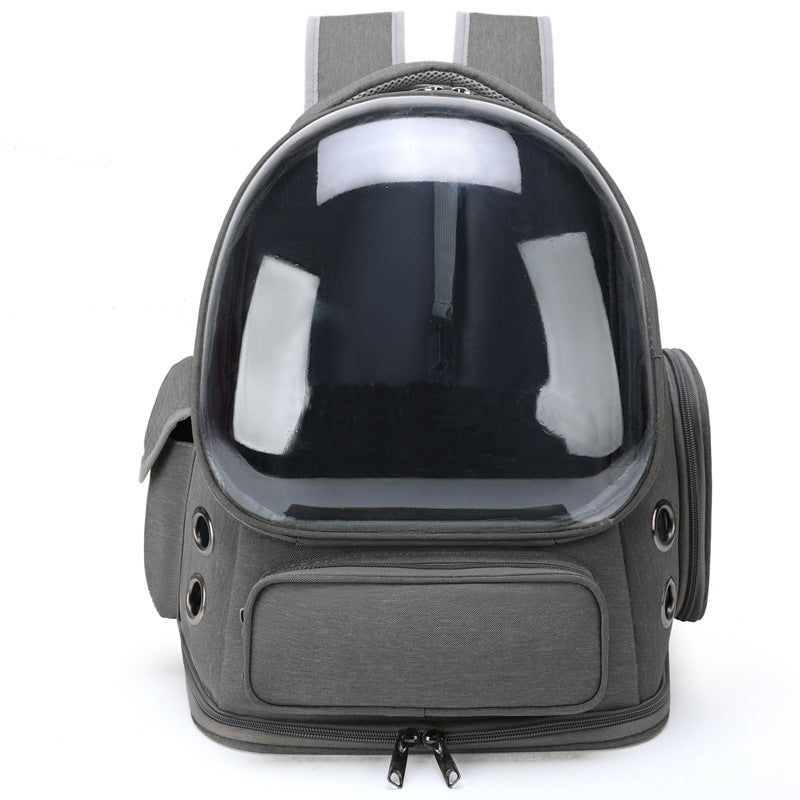 Portable Transparent Pet Backpack Space Capsule Bag for Cats and Dogs