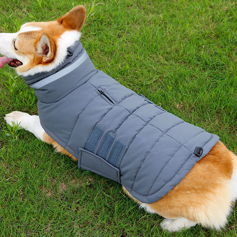 New Winter Waterproof Pet Coat Warm Thick Vest for Medium and Large Dogs