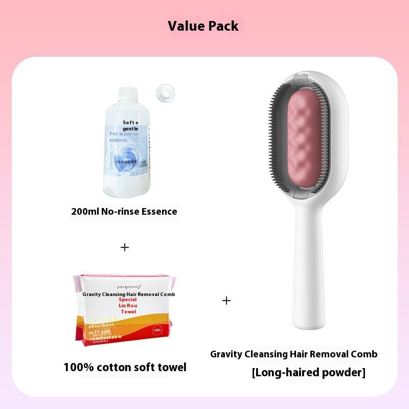 Pet Dematting Grooming Brush for Dogs and Cats Removes Loose and Sticky Hair