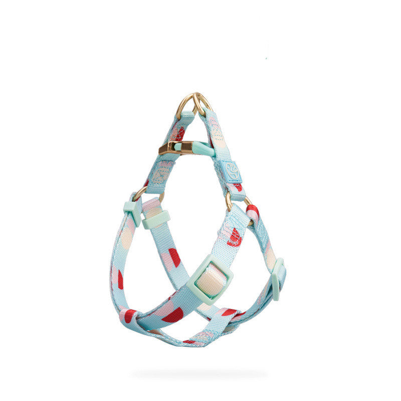Fashion Y-Shaped Pet Chest Strap Leash for Dogs