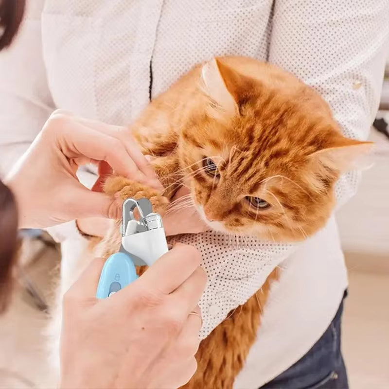 Professional Pet Nail Clippers Labor-Saving Paw Trimmer for Dogs and Cats