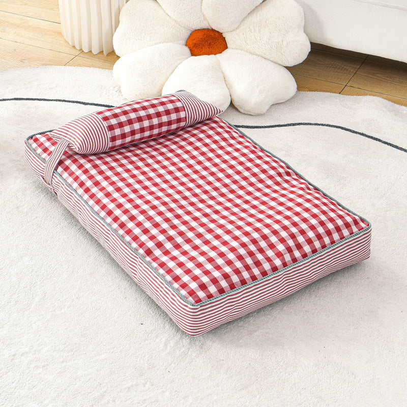 Warm Pet Nest Cushion Removable Washable Thick Soft Sleeping Mat