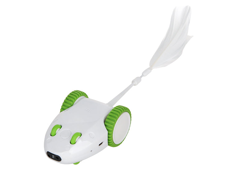 Automatic Pet Toy Anti Boredom Interactive Feather Stick Replacement Head