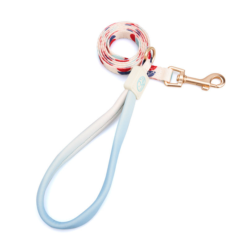 Fashion Y-Shaped Pet Chest Strap Leash for Dogs