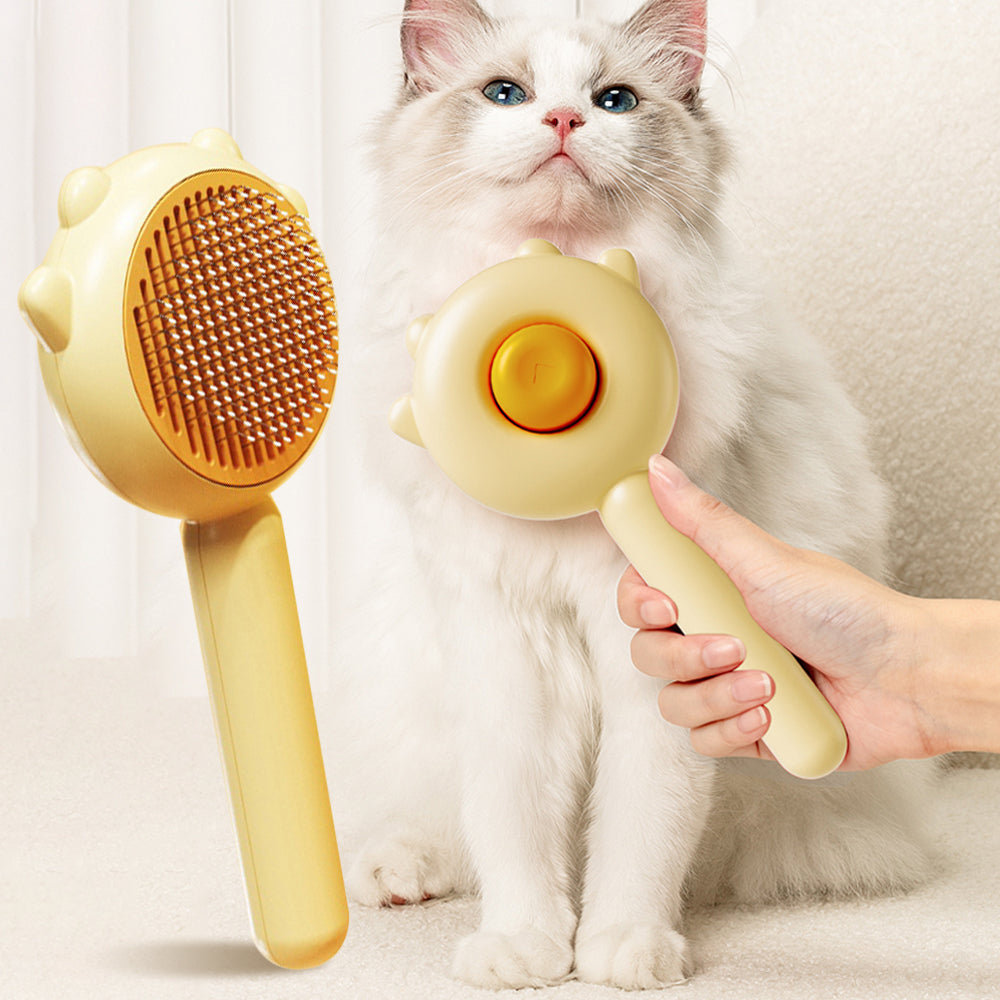 Magic Pet Comb Hair Removal Brush for Cats and Dogs – Grooming and Massage Tool