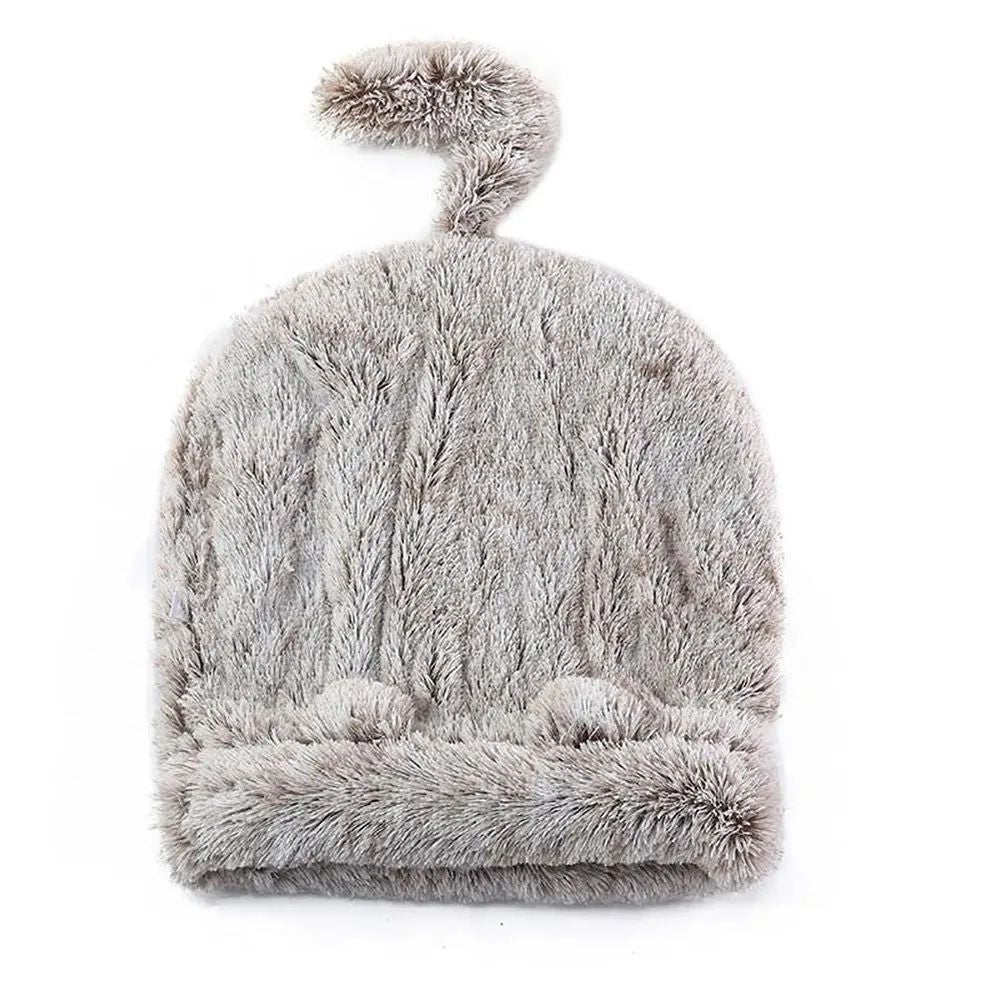 Plush Pet Hideout House Winter Warm Sleeping Bed Small Animal Nest