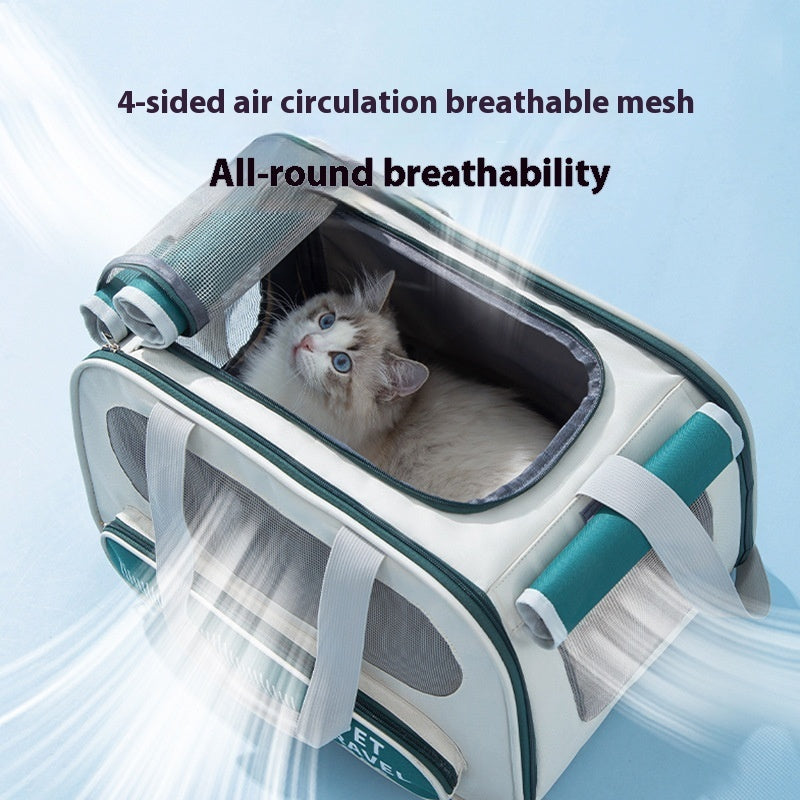 Portable Breathable Pet Backpack Large Capacity Carrier