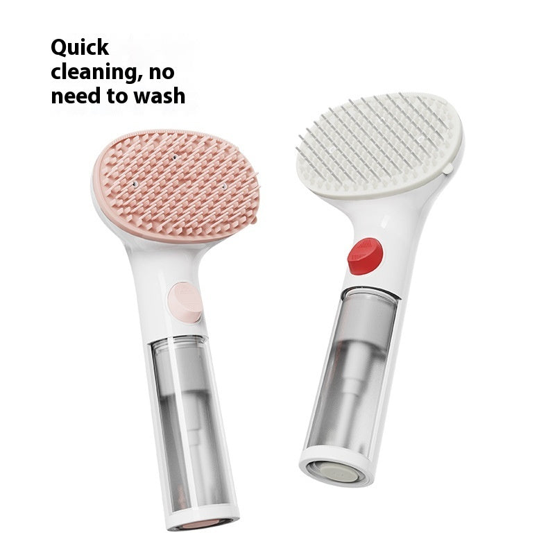 3-in-1 Pet Steam Brush Adjustable Wash-Free Comb for Hair Removal and Grooming