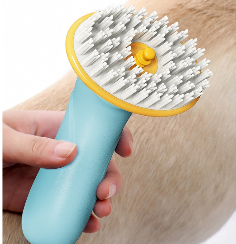 Handheld Pet Bath Brush Grooming and Cleaning Tool for Dogs