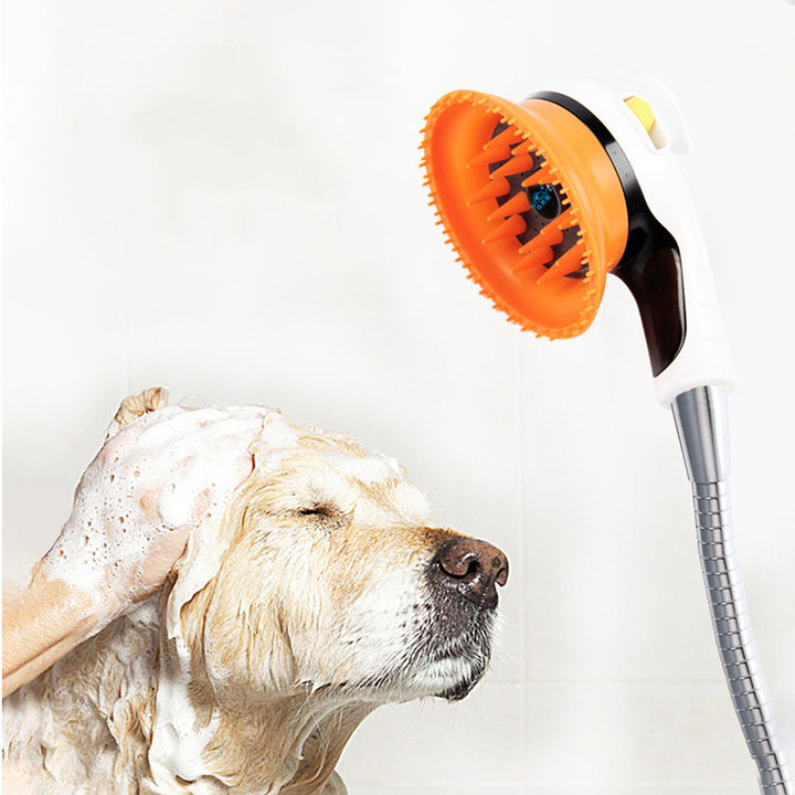 Pet Shower Nozzle Adjustable Bathing Sprayer for Cats and Dogs