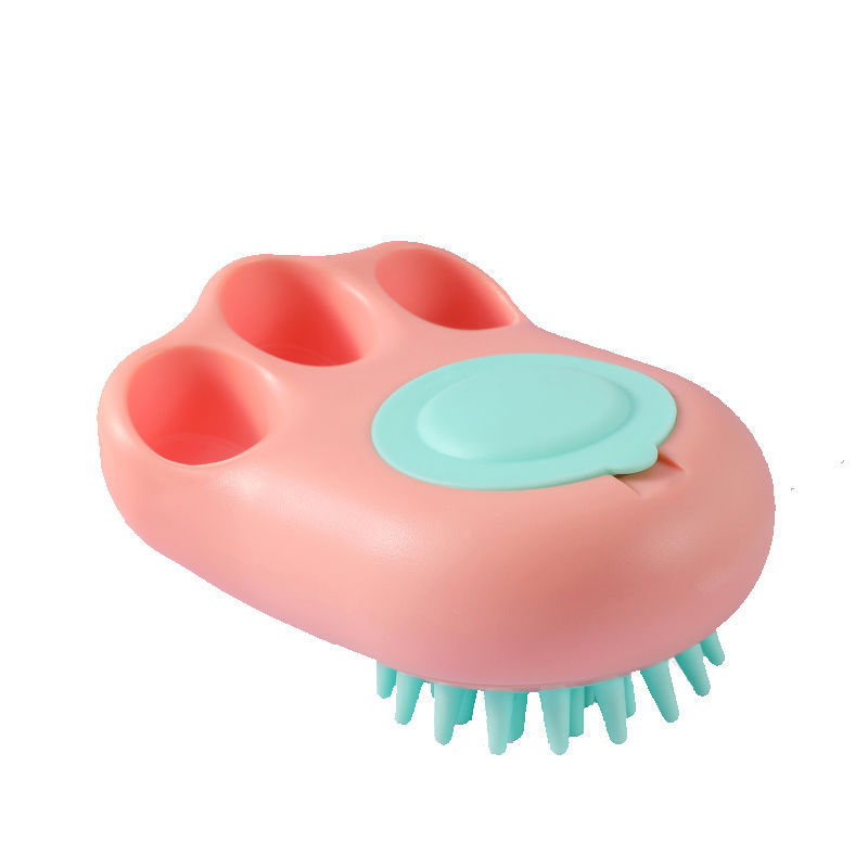 Pet Bath and Massage Brush Claw Comb for Cats and Dogs