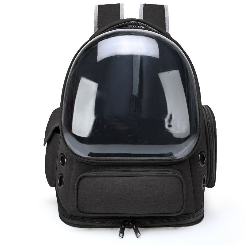 Portable Transparent Pet Backpack Space Capsule Bag for Cats and Dogs