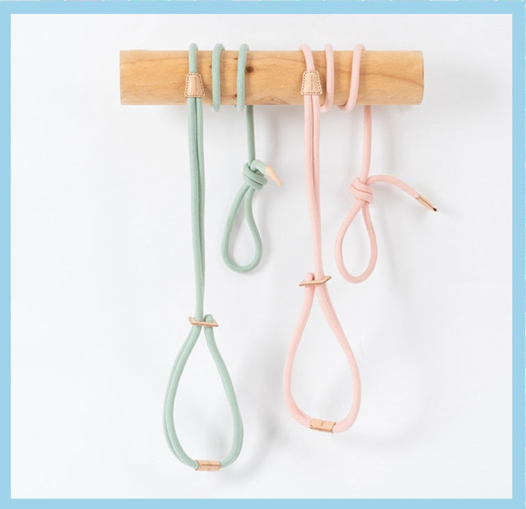 Dual-Purpose Pet Round Rope Leash Integrated Design